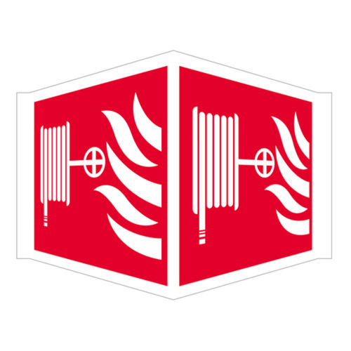 Panoramic Fire Hose Sign (50128R)